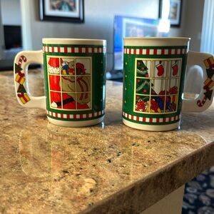 2 Christmas 🎄 Coffee or Hot Chocolate Cups